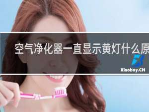 空气净化器一直显示黄灯什么原因