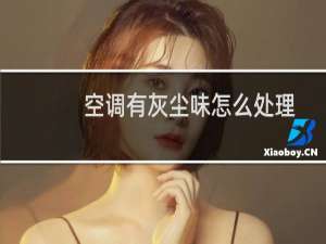 空调有灰尘味怎么处理