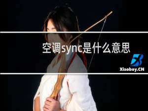 空调sync是什么意思