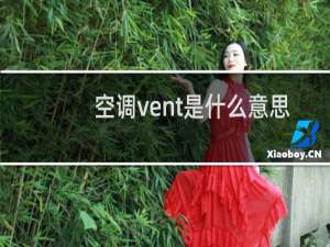 空调vent是什么意思