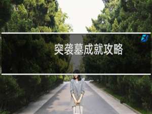 突袭墓成就攻略
