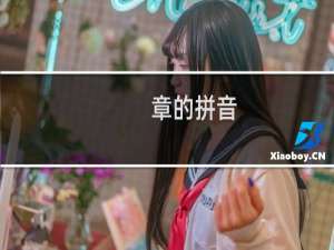 章的拼音