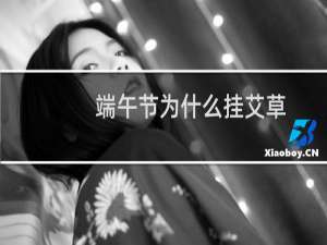端午节为什么挂艾草
