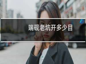 端砚老坑开多少目
