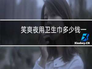 笑爽夜用卫生巾多少钱一包