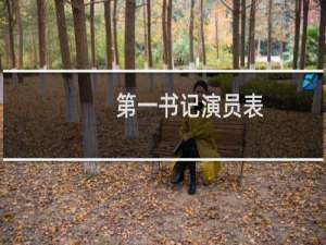 第一书记演员表