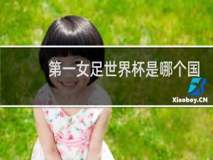 第一女足世界杯是哪个国家
