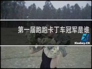 第一届跑跑卡丁车冠军是谁
