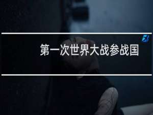 第一次世界大战参战国