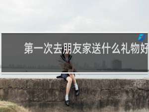 第一次去朋友家送什么礼物好