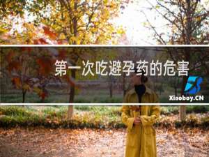 第一次吃避孕药的危害（第一次吃避孕药的危害有哪些）