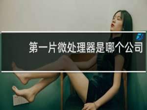 第一片微处理器是哪个公司