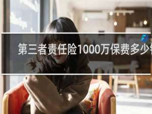 第三者责任险1000万保费多少钱