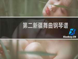 第二新疆舞曲钢琴谱