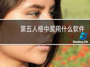 第五人格中奖用什么软件