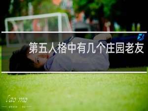 第五人格中有几个庄园老友