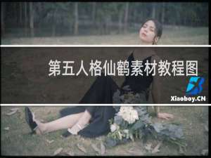 第五人格仙鹤素材教程图