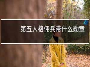 第五人格佣兵带什么勋章