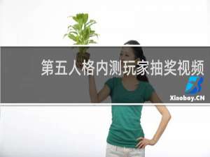 第五人格内测玩家抽奖视频