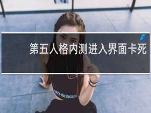 第五人格内测进入界面卡死