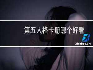 第五人格卡册哪个好看