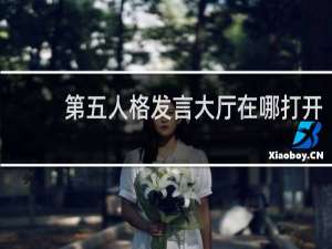 第五人格发言大厅在哪打开