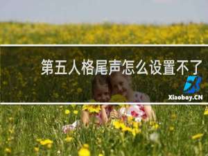 第五人格尾声怎么设置不了