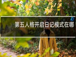 第五人格开启日记模式在哪