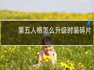 第五人格怎么升级时装碎片