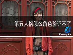 第五人格怎么角色验证不了