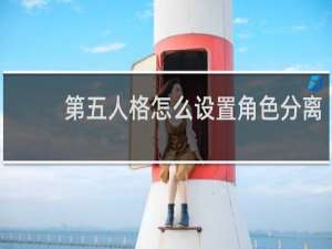 第五人格怎么设置角色分离