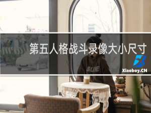 第五人格战斗录像大小尺寸