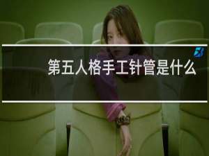 第五人格手工针管是什么