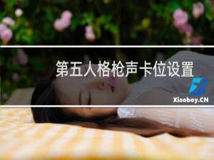 第五人格枪声卡位设置