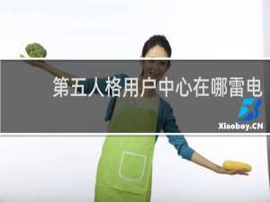 第五人格用户中心在哪雷电