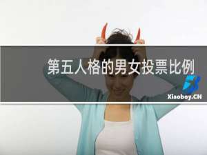 第五人格的男女投票比例