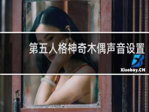 第五人格神奇木偶声音设置