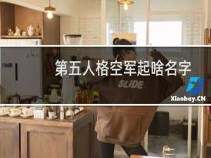 第五人格空军起啥名字