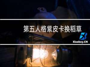 第五人格紫皮卡换稻草