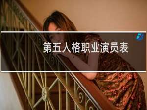 第五人格职业演员表
