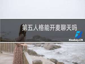 第五人格能开麦聊天吗