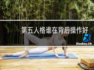 第五人格谁在背后操作好