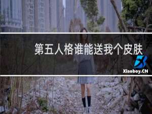 第五人格谁能送我个皮肤