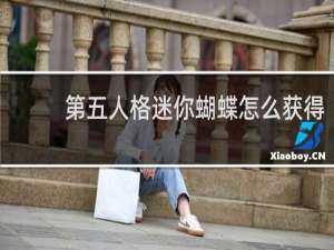 第五人格迷你蝴蝶怎么获得