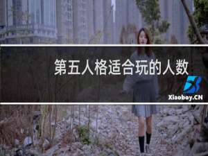第五人格适合玩的人数