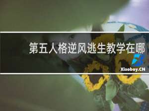 第五人格逆风逃生教学在哪
