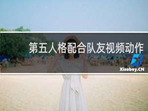 第五人格配合队友视频动作