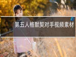 第五人格默契对手视频素材