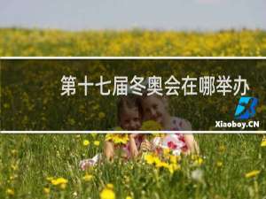 第十七届冬奥会在哪举办