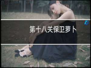 第十八关保卫萝卜